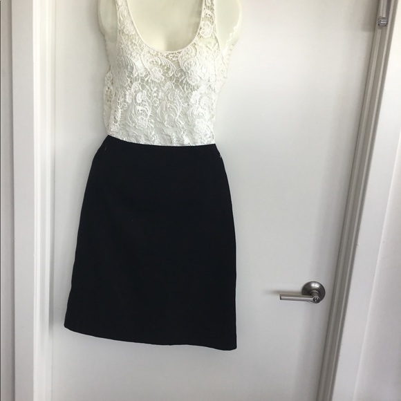 Harv’e Bernard  Black Pencil Skirt Size 8 $35 - Picture 3 of 10